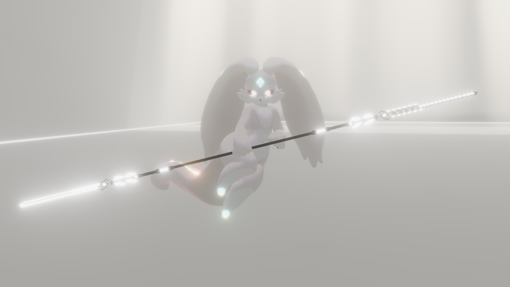 Silver Dance - Double-headed melee