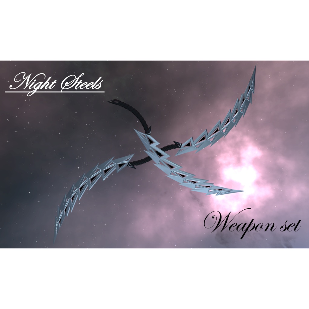 Night Steels - Weapon set
