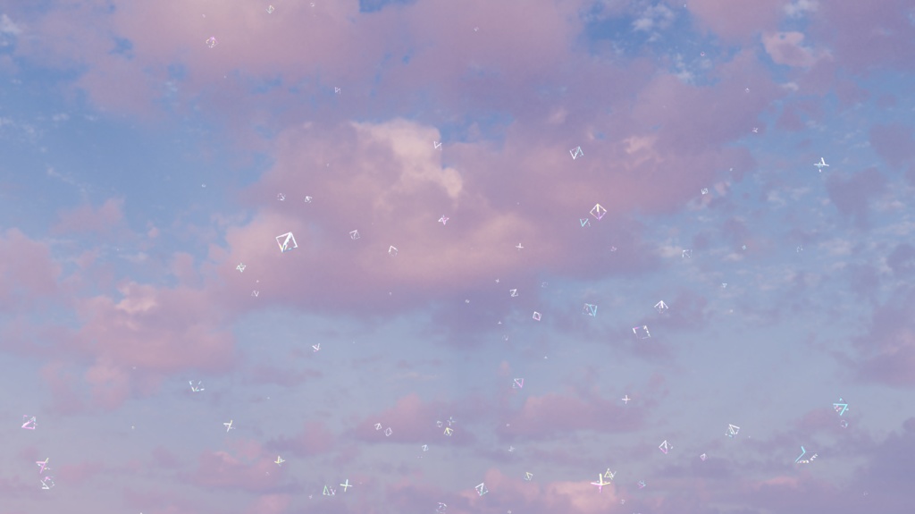 Floating Geometry Frames - Particle