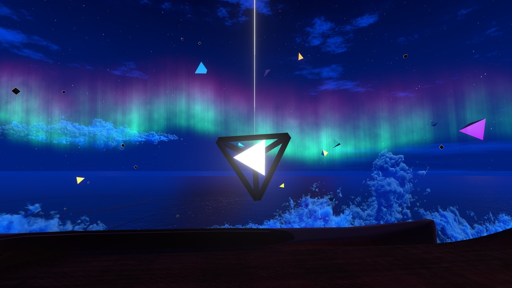 Simple Geometry Beacon - Particle