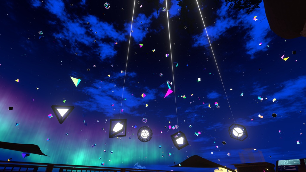 Simple Geometry Beacon - Particle