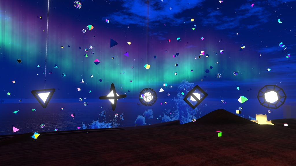 Simple Geometry Beacon - Particle