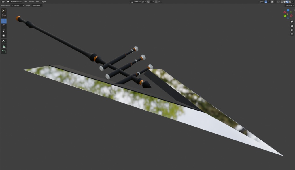 Spear of a Kaleidoscope Trawler || WF's weapon