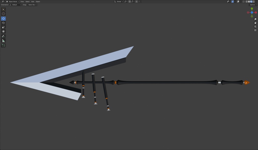 Spear of a Kaleidoscope Trawler || WF's weapon