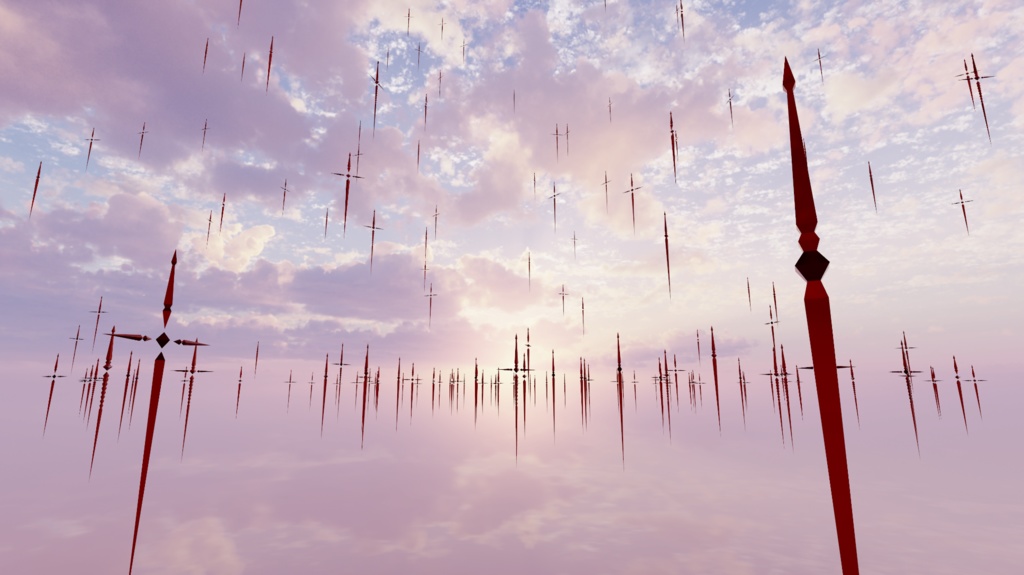 Crimson Blades || Particle