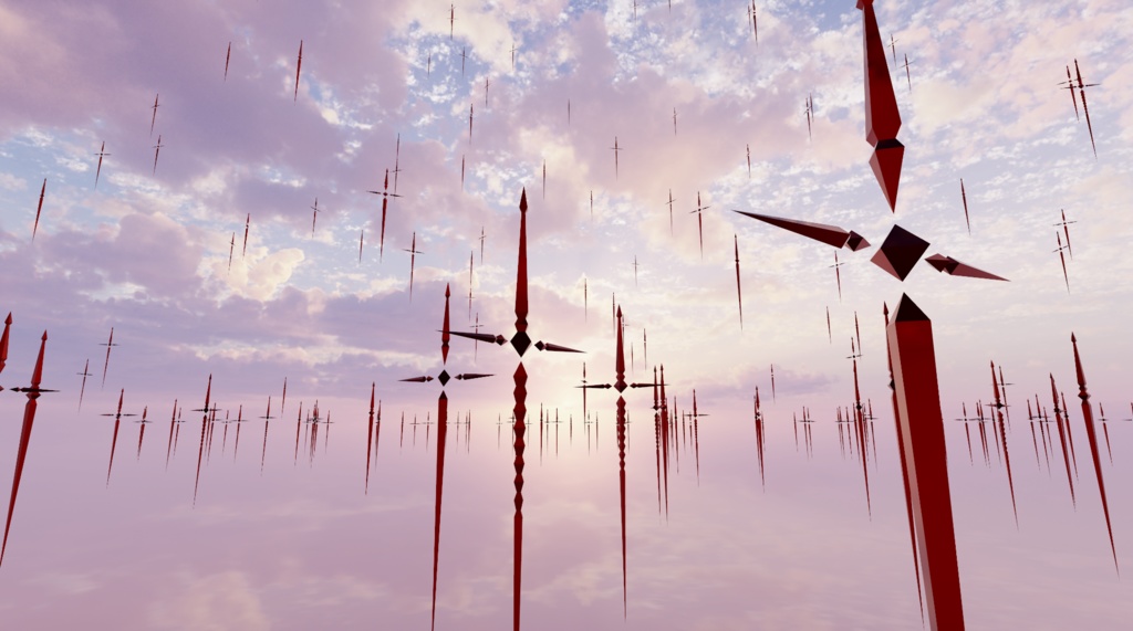 Crimson Blades || Particle