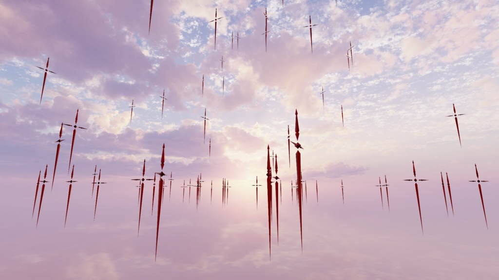 Crimson Blades || Particle