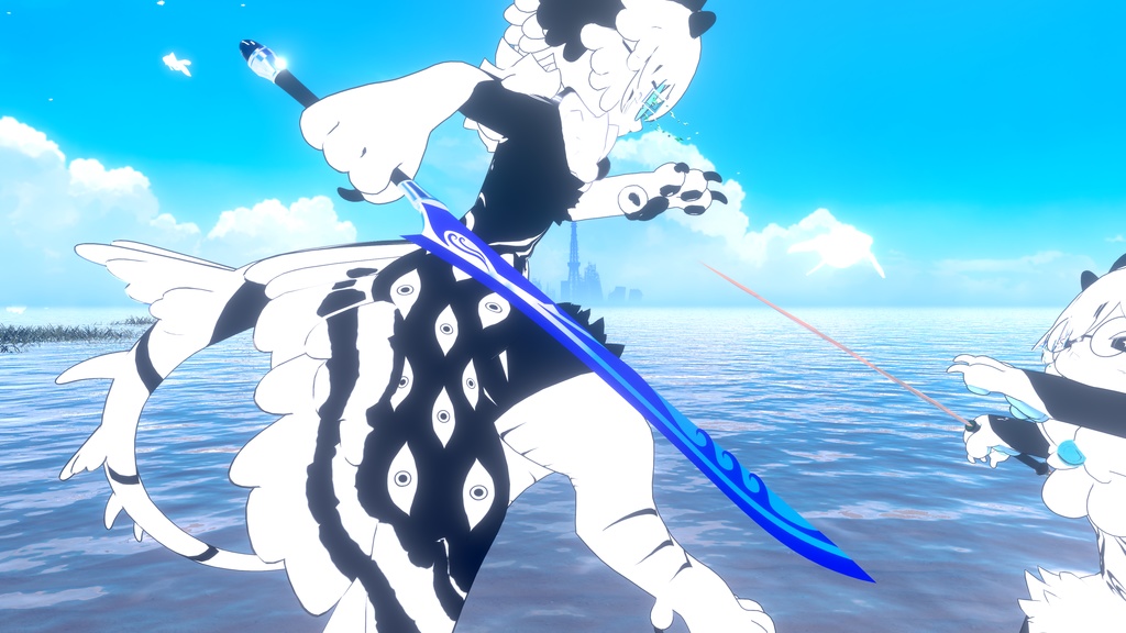 Gold and Silver || One-handed sword / Dual Swords