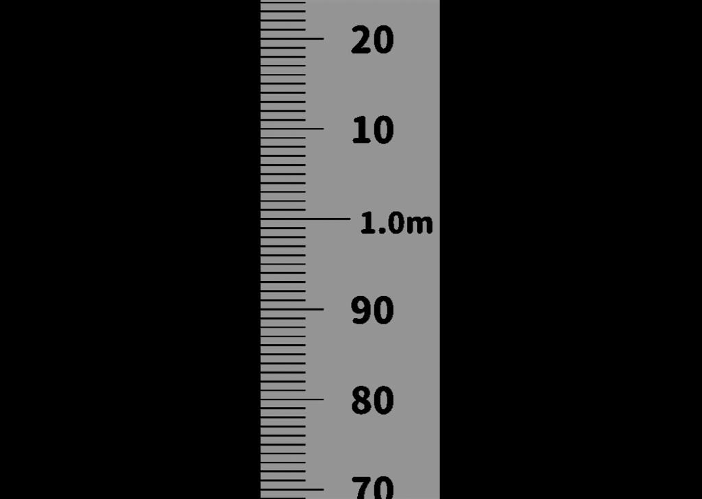 【ZBrush】3D定規 2,000mm