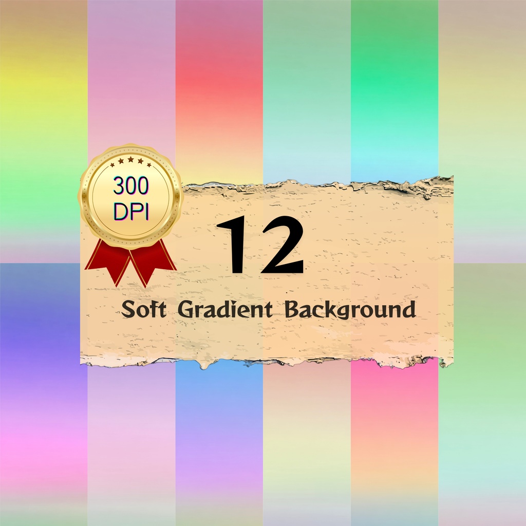04_グラデーションテクスチャ背景素材｜12色セット・デジタル＆印刷対応
