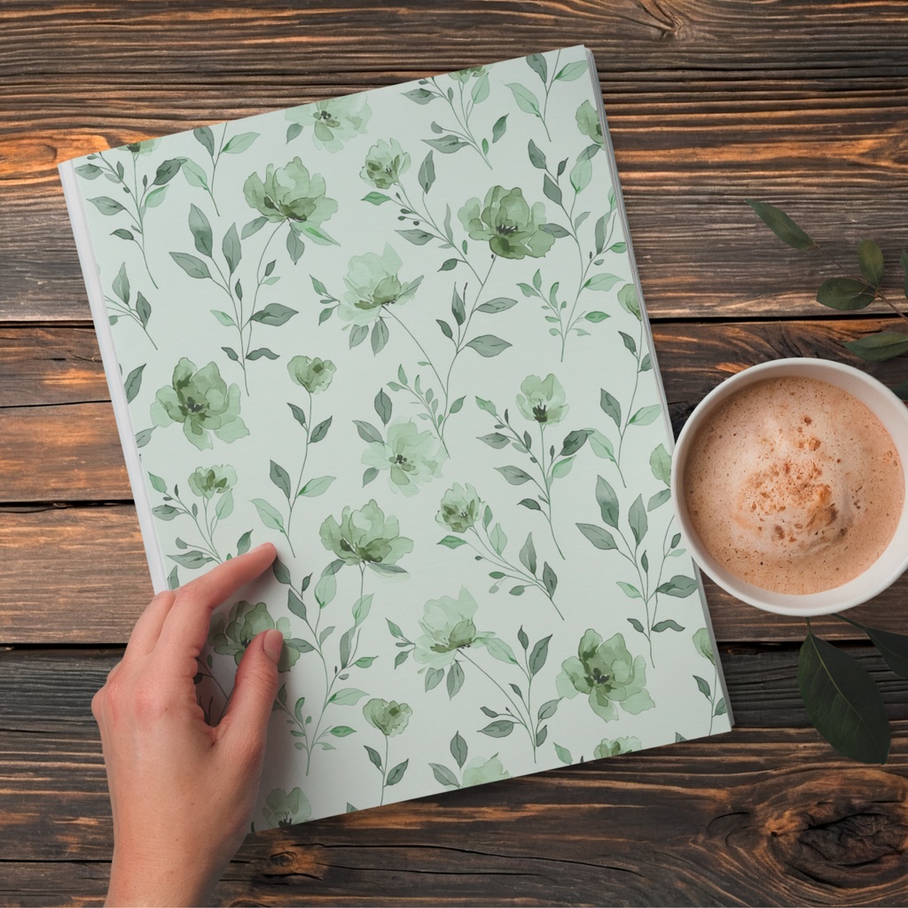 01_フラワーパターンテクスチャ背景素材|12色セット・デジタル&印刷対応