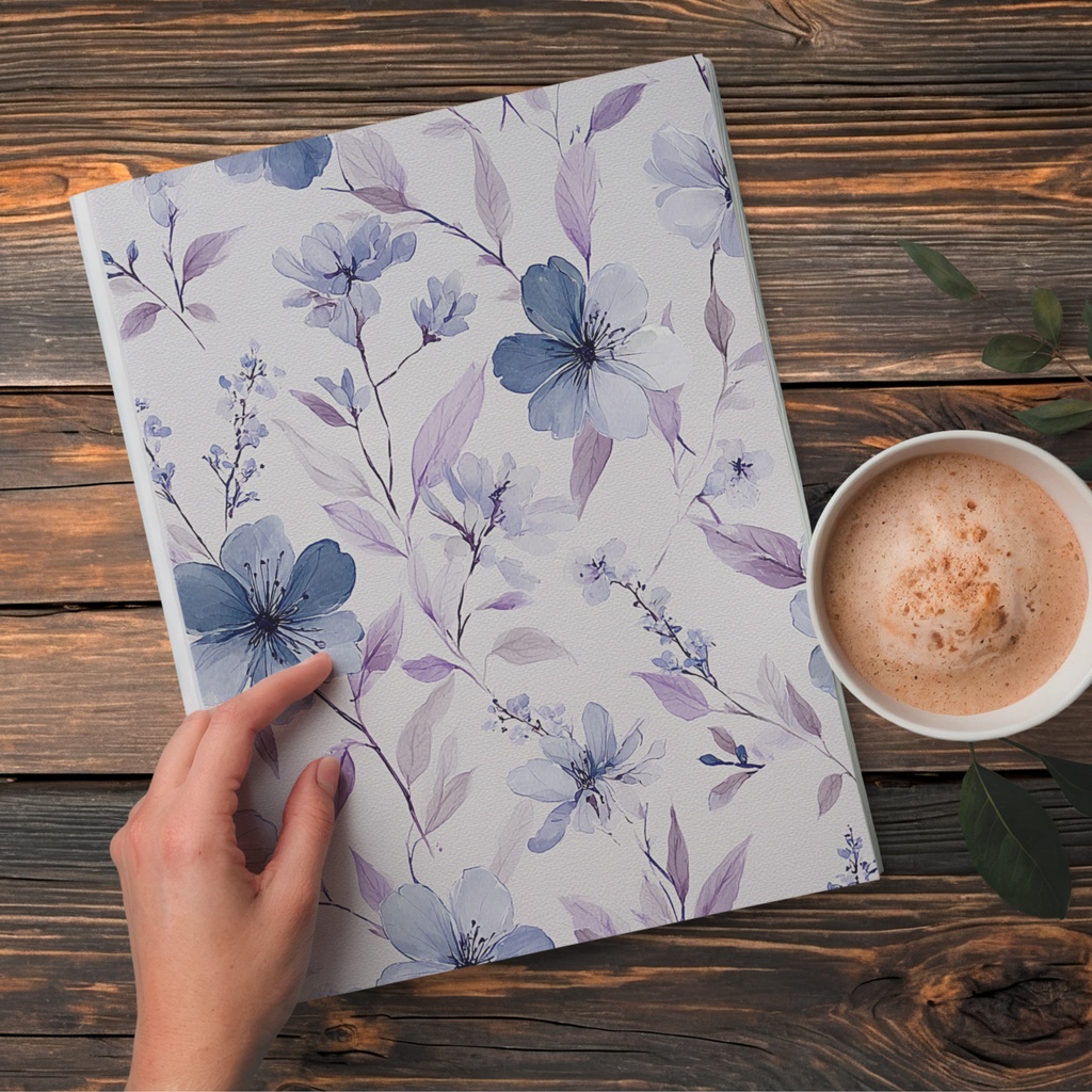 02_フラワーパターンテクスチャ背景素材|12色セット・デジタル&印刷対応