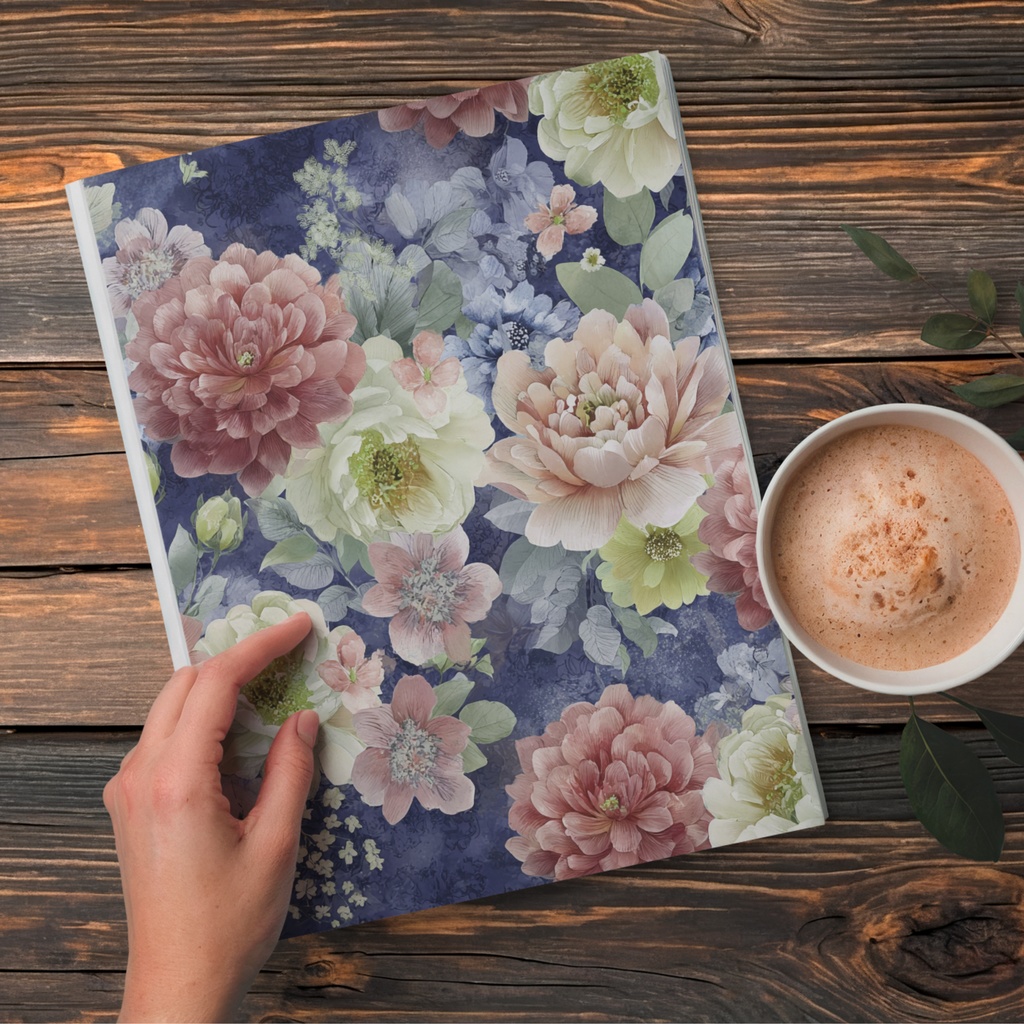 04_フラワーパターンテクスチャ背景素材|12色セット・デジタル&印刷対応