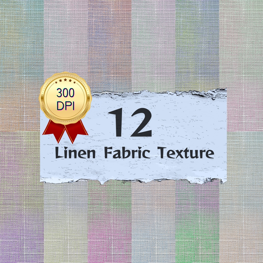 02_リネンファブリックテクスチャ背景素材｜12色セット・デジタル＆印刷対応