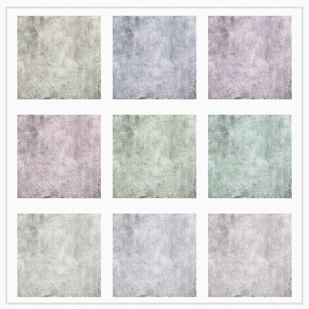 01_コンクリートテクスチャ背景素材|12色セット・デジタル&印刷対応