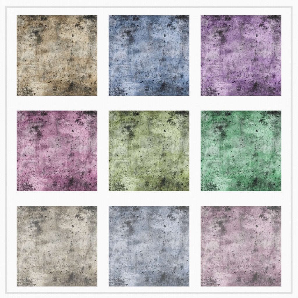 03_コンクリートテクスチャ背景素材|12色セット・デジタル&印刷対応