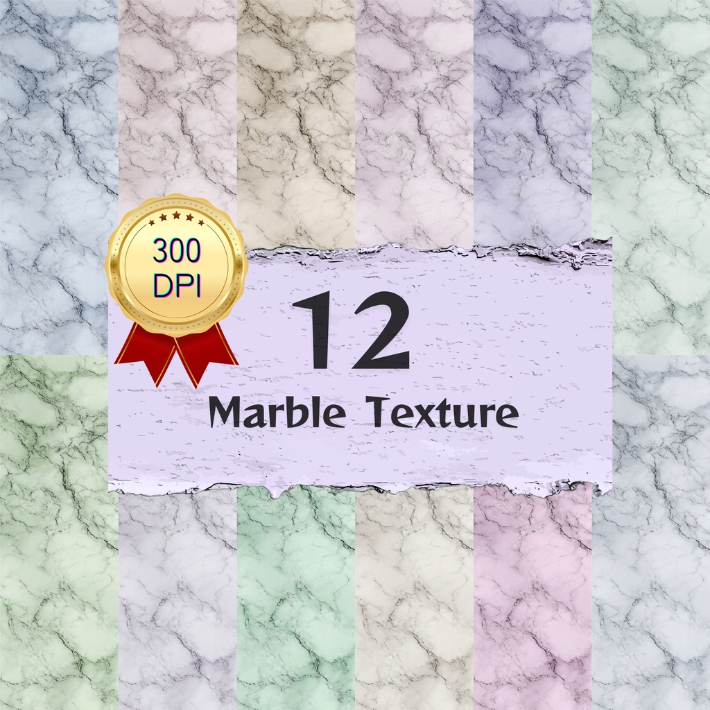 01_大理石テクスチャ背景素材｜12色セット・デジタル＆印刷対応