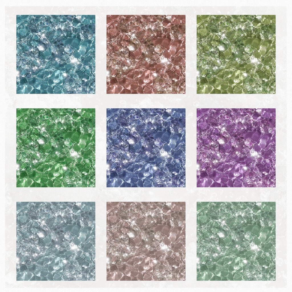 03_ウォーターテクスチャ背景素材|12色セット・デジタル&印刷対応