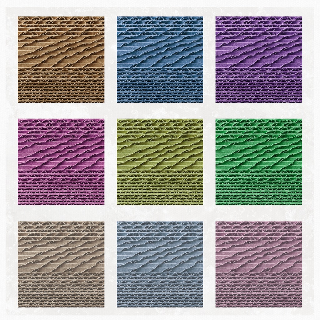 02_ダンボールテクスチャ背景素材|12色セット・デジタル&印刷対応