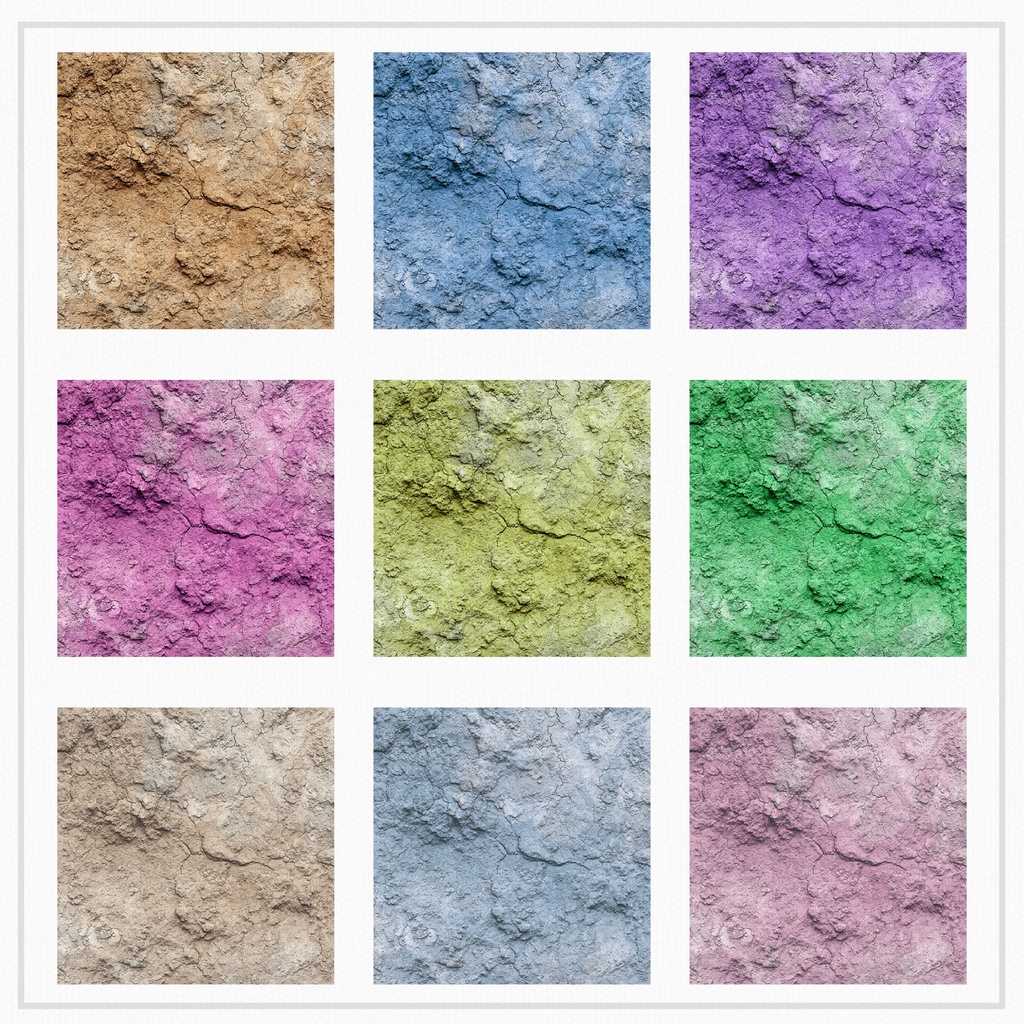 01_ドライアーステクスチャ背景素材|12色セット・デジタル&印刷対応