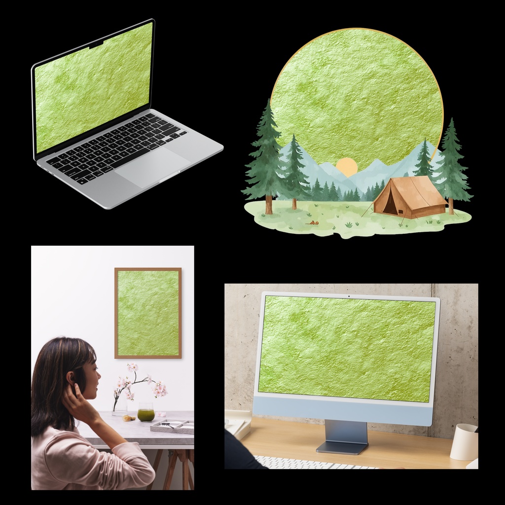 05_ナチュラルパステルペーパーテクスチャ背景素材|デジタル&印刷対応