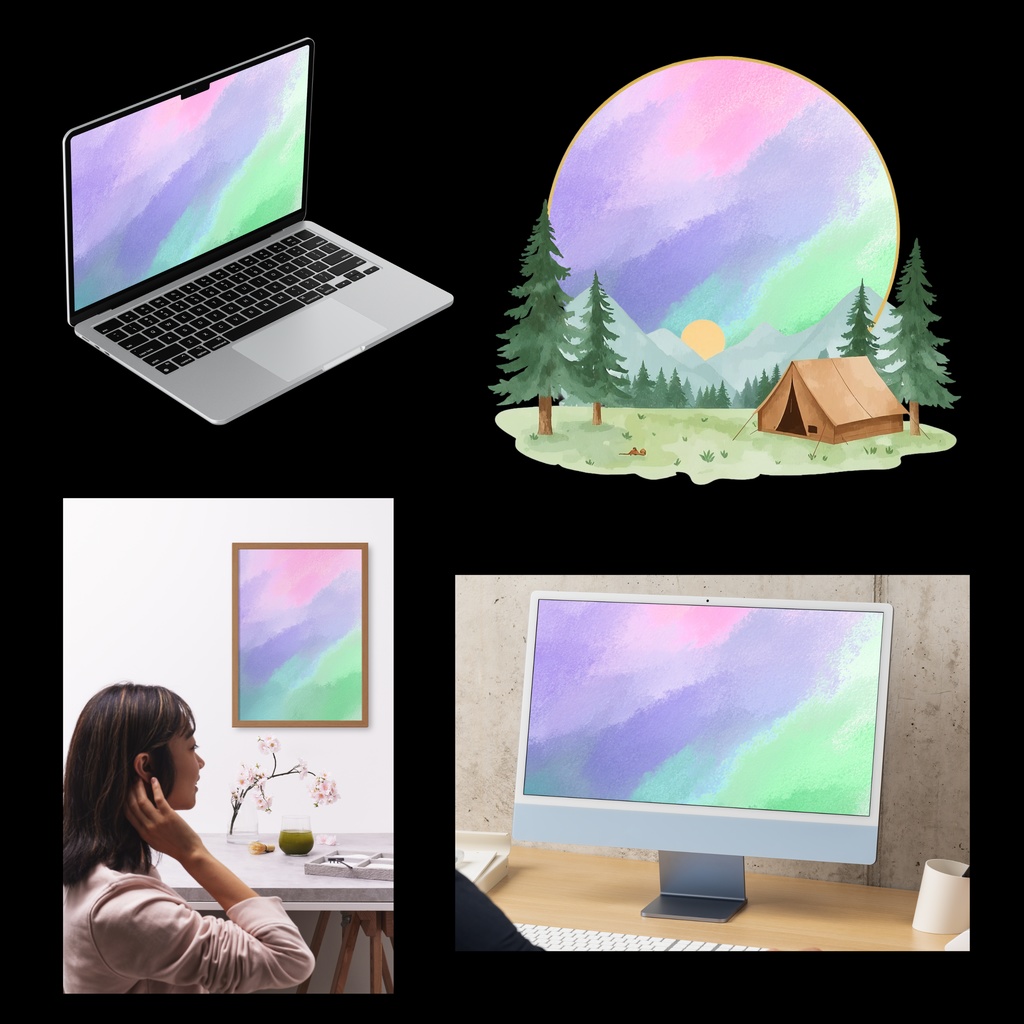 04_グラデーションテクスチャ背景素材|デジタル&印刷対応