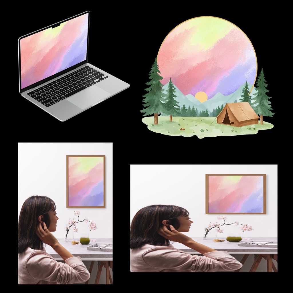 05_グラデーションテクスチャ背景素材|デジタル&印刷対応