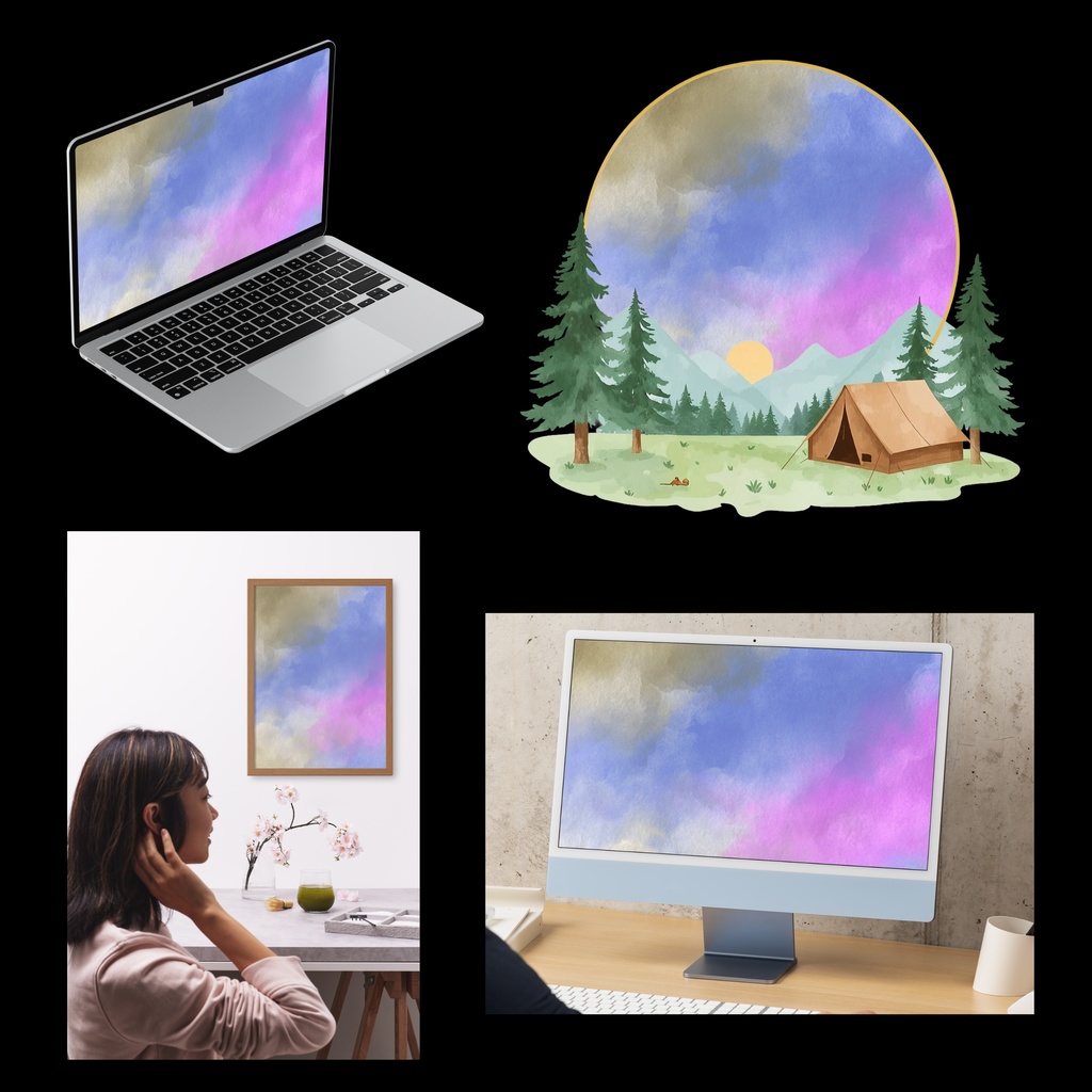 03_グラデーションテクスチャ背景素材|デジタル&印刷対応