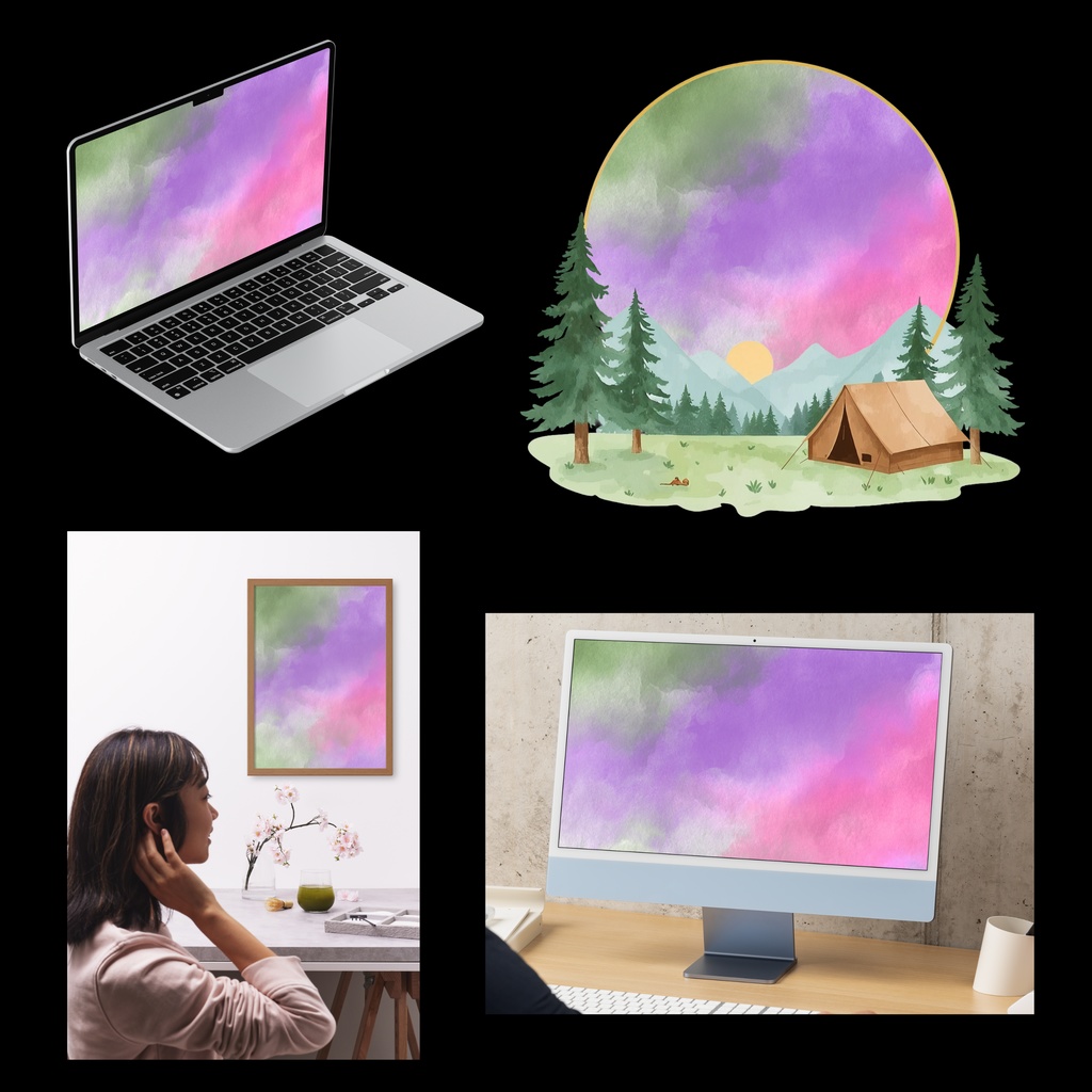 04_グラデーションテクスチャ背景素材|デジタル&印刷対応