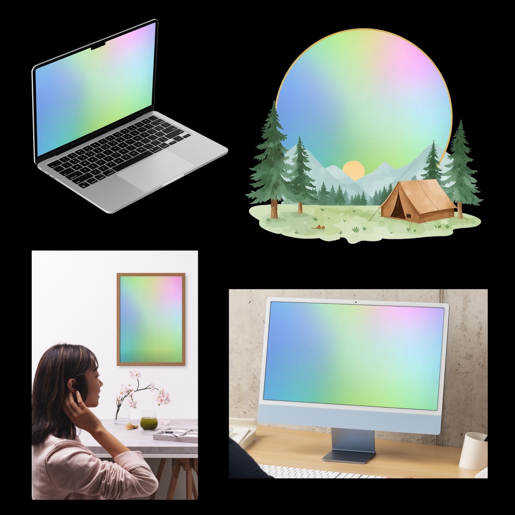 02_グラデーションテクスチャ背景素材|デジタル&印刷対応