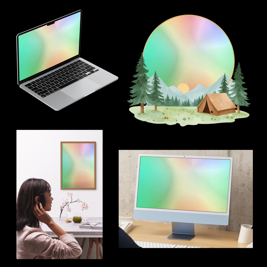 03_グラデーションテクスチャ背景素材|デジタル&印刷対応