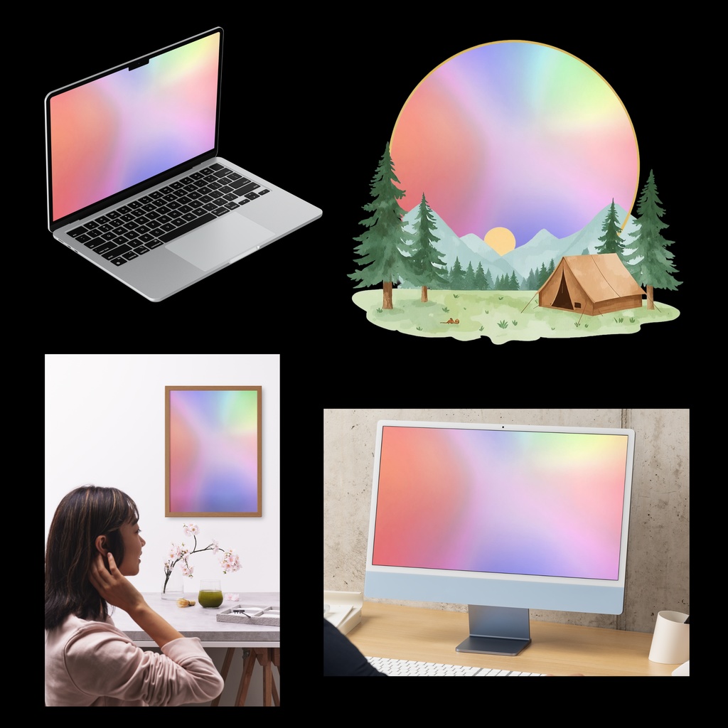 05_グラデーションテクスチャ背景素材|デジタル&印刷対応