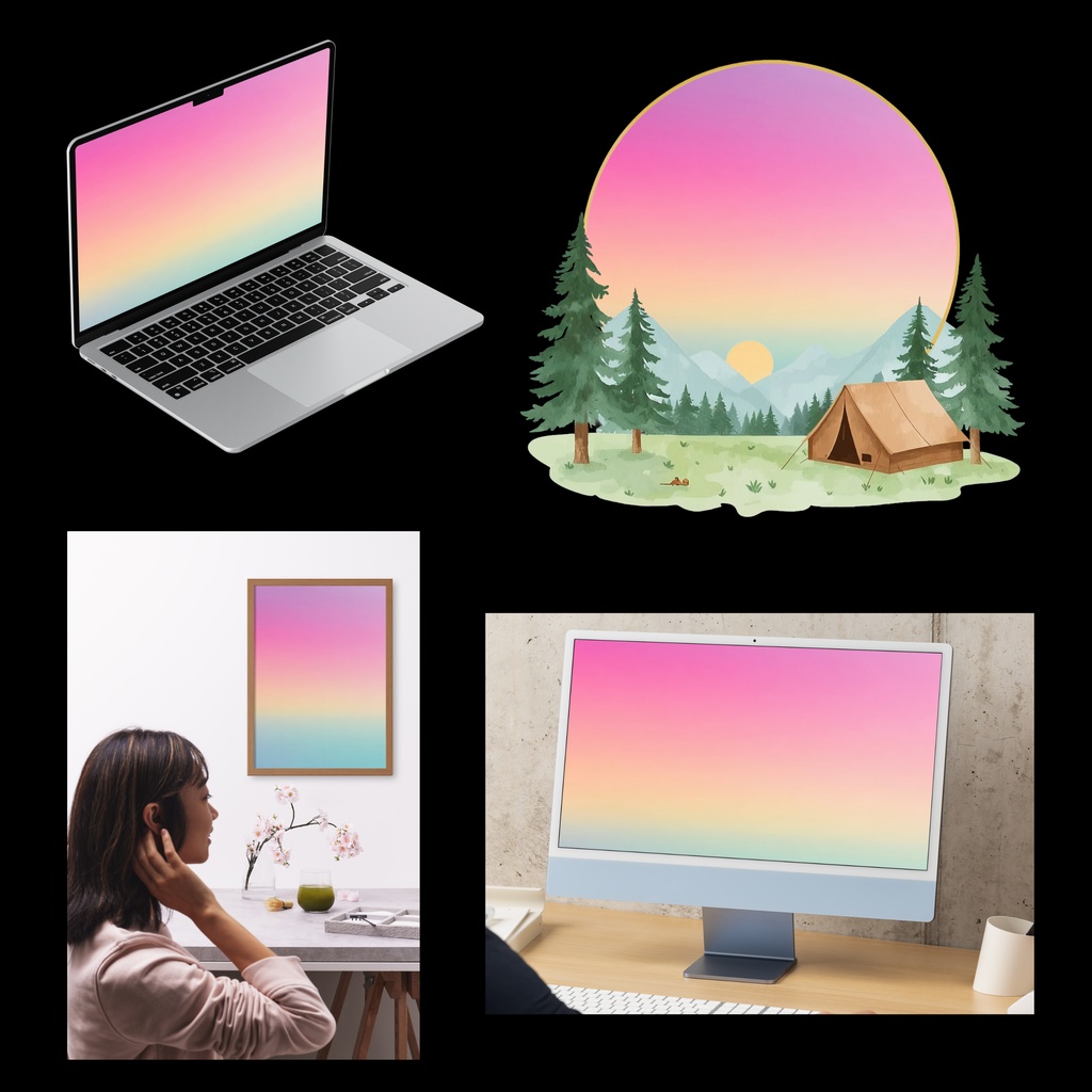 01_グラデーションテクスチャ背景素材|デジタル&印刷対応