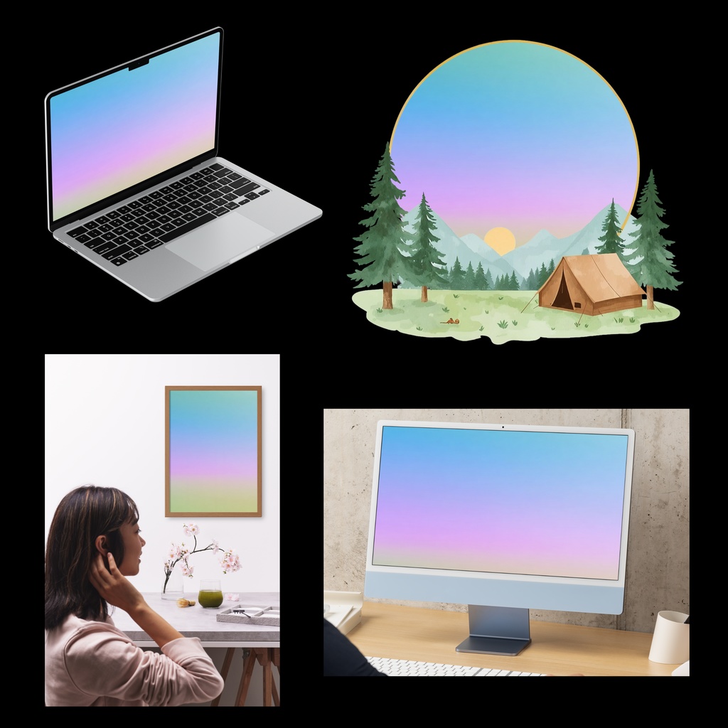 03_グラデーションテクスチャ背景素材|デジタル&印刷対応