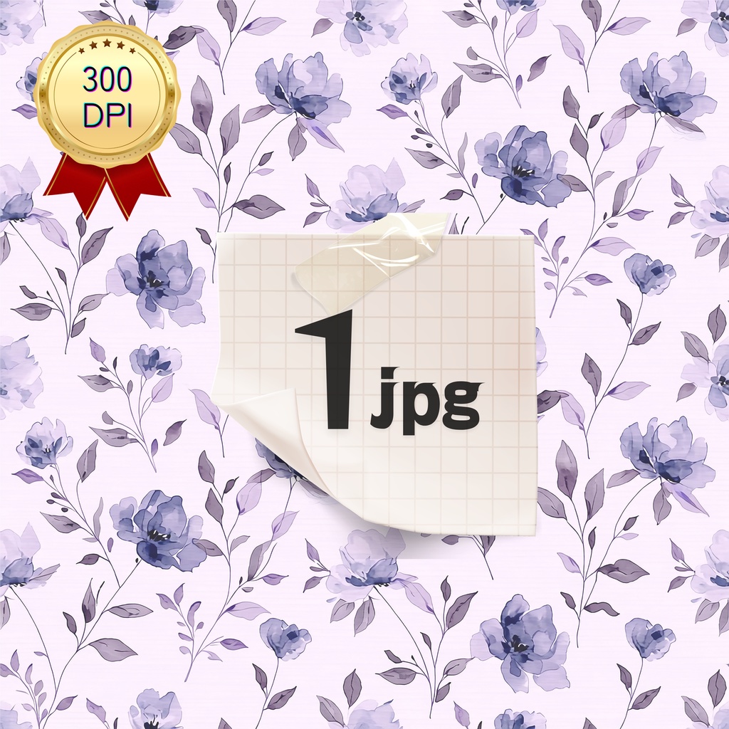 03_フラワーパターンテクスチャ背景素材｜デジタル＆印刷対応