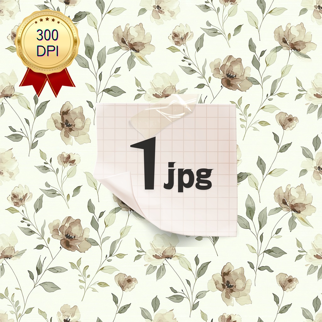 05_フラワーパターンテクスチャ背景素材｜デジタル＆印刷対応