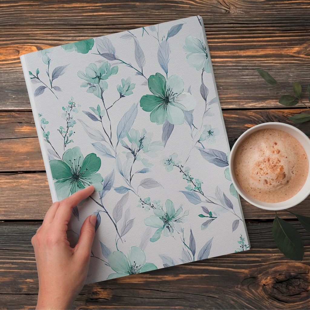 02_フラワーパターンテクスチャ背景素材|デジタル&印刷対応