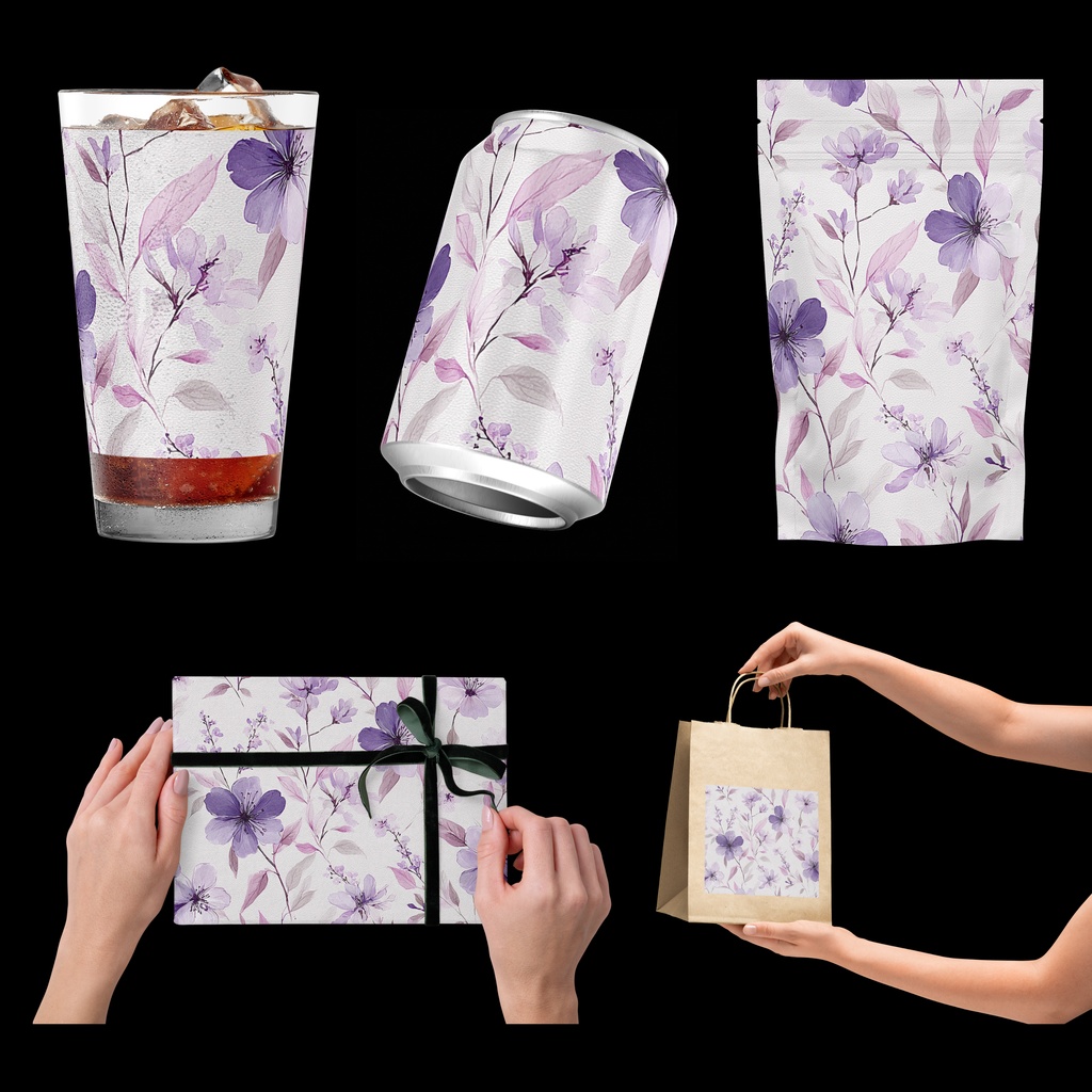 04_フラワーパターンテクスチャ背景素材|デジタル&印刷対応