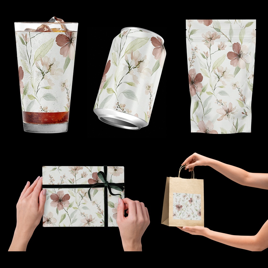 05_フラワーパターンテクスチャ背景素材|デジタル&印刷対応