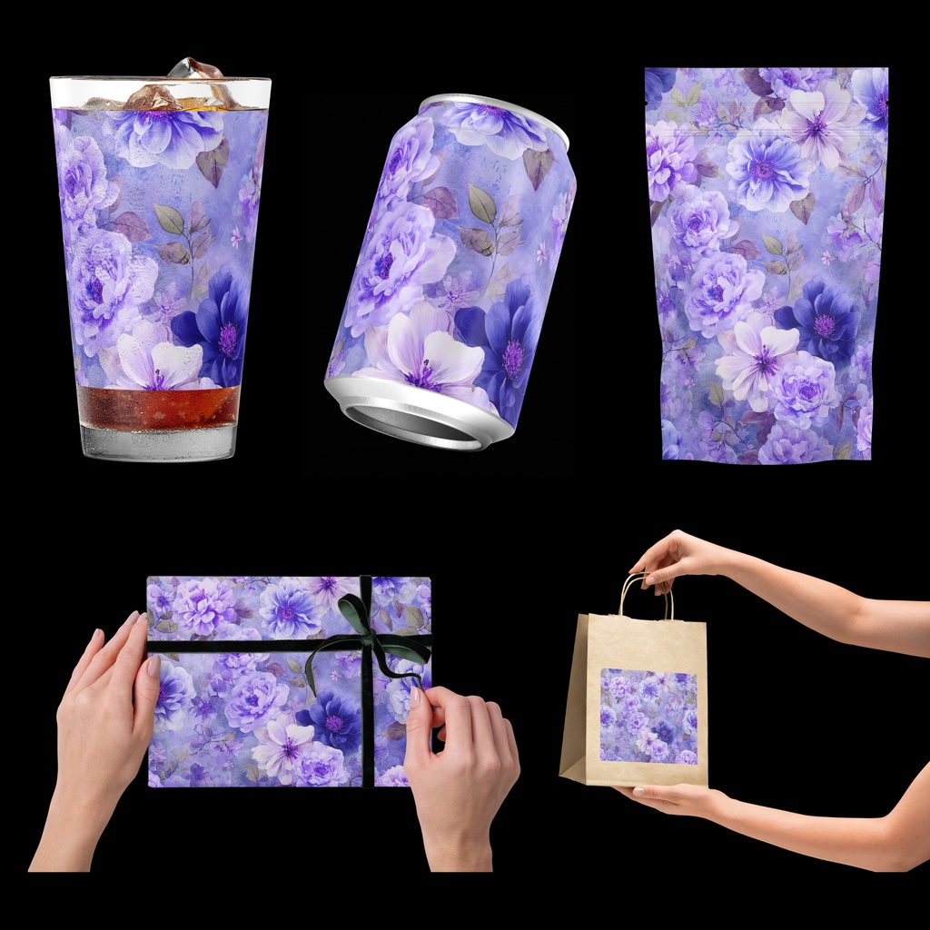 03_フラワーパターンテクスチャ背景素材|デジタル&印刷対応