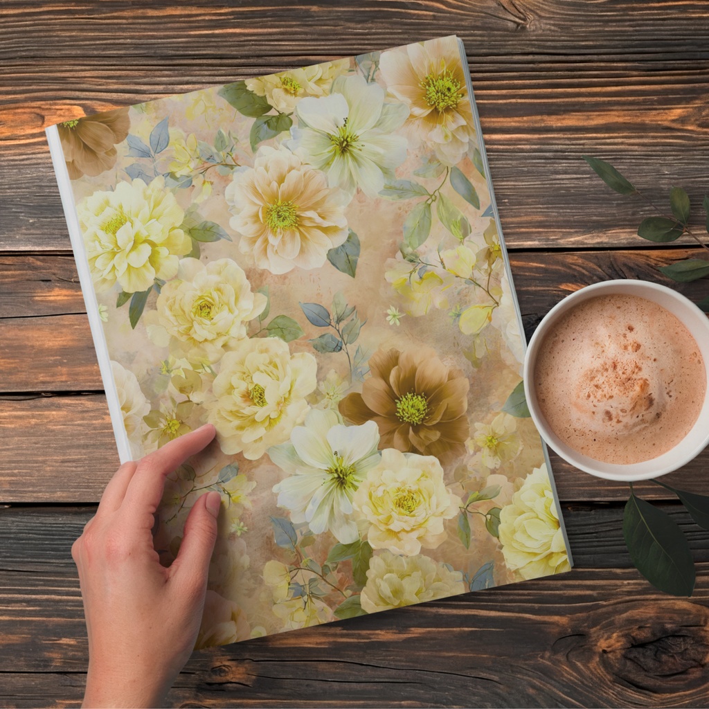 05_フラワーパターンテクスチャ背景素材|デジタル&印刷対応