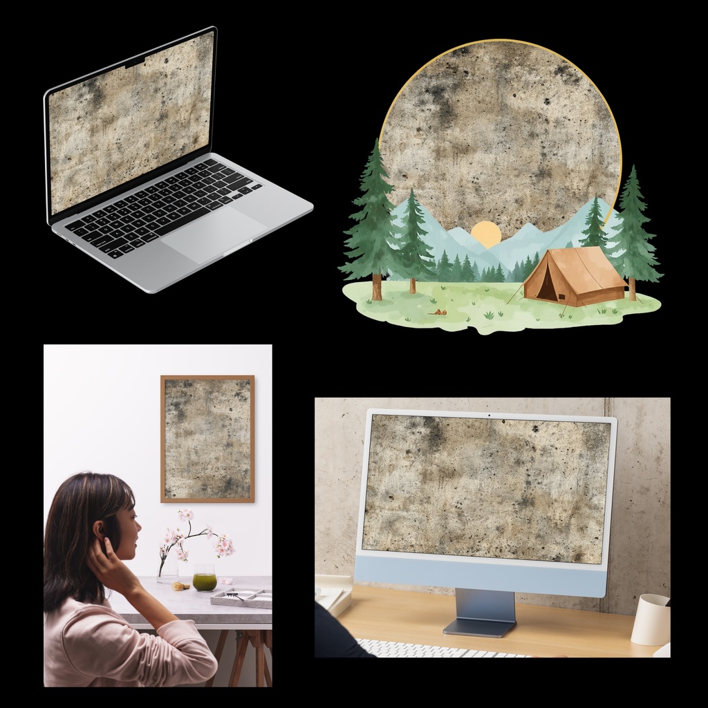 01_コンクリートテクスチャ背景素材|デジタル&印刷対応