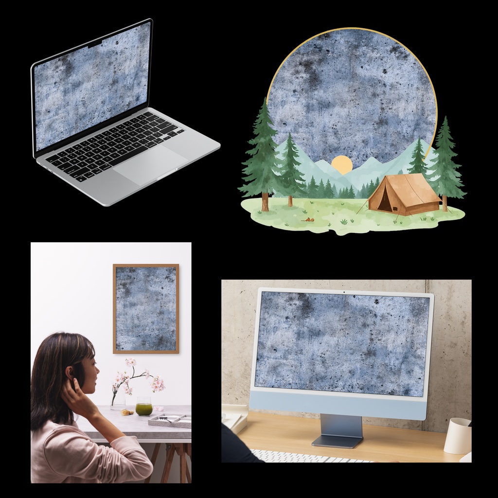 02_コンクリートテクスチャ背景素材|デジタル&印刷対応