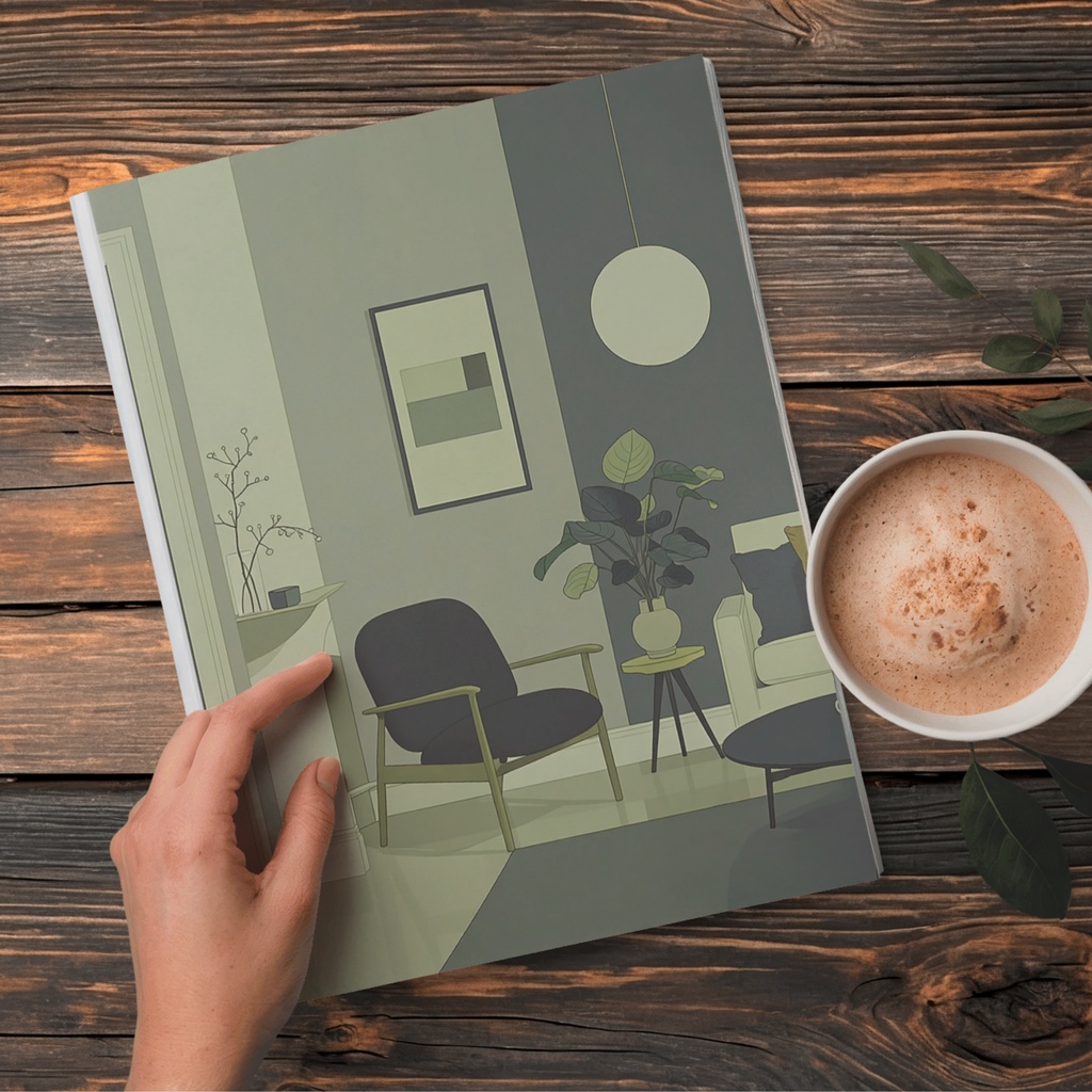 05_北欧モダンリビング背景素材|デジタル&印刷対応