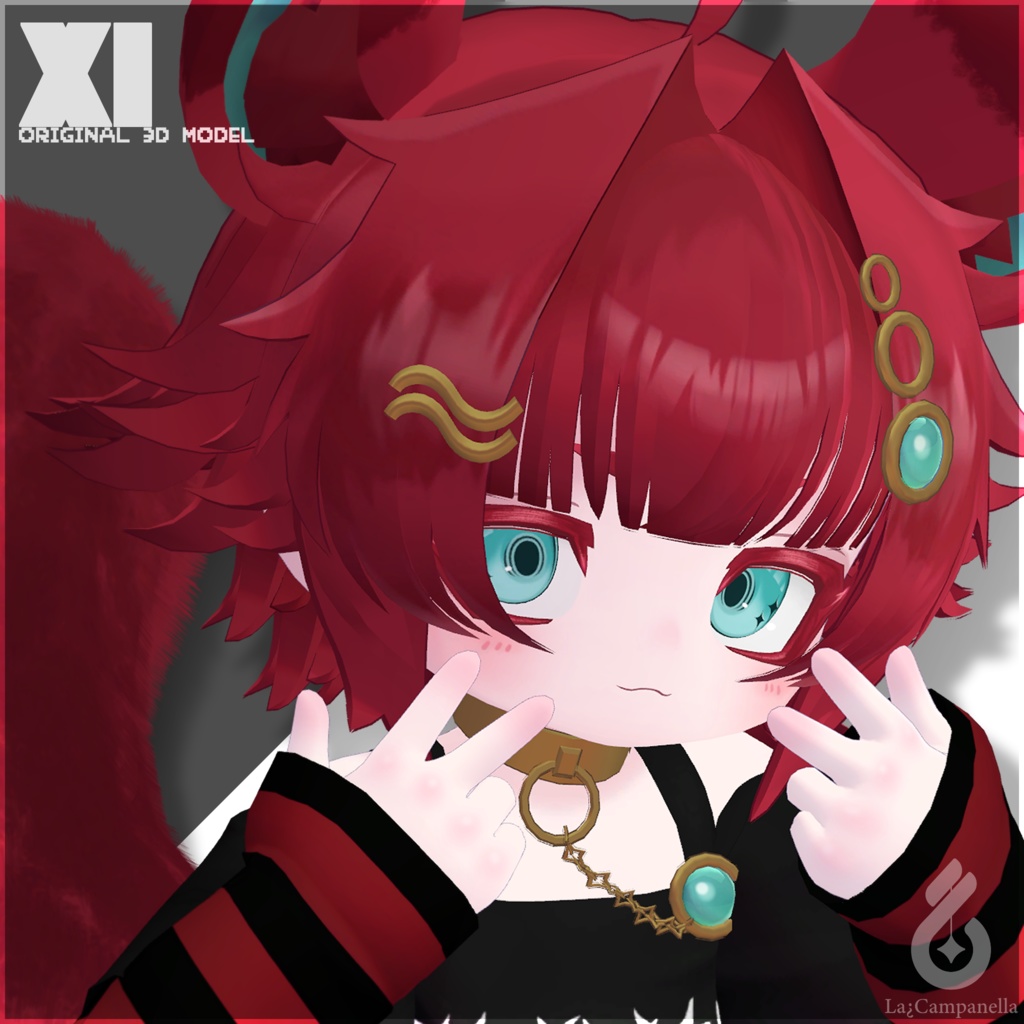 【オリジナル3Dモデル】シィ-Xi-