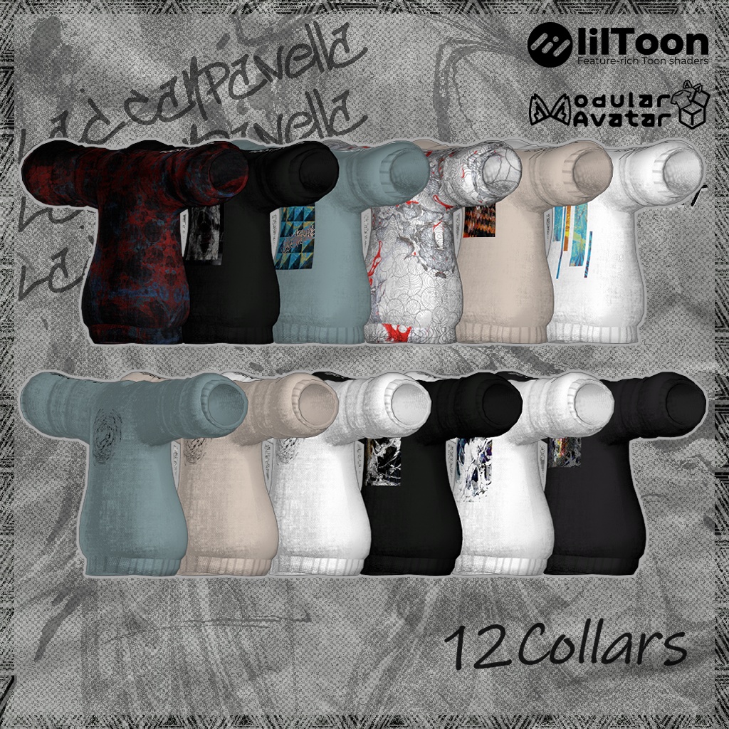 【5アバター対応】Oversized Sweatshirt