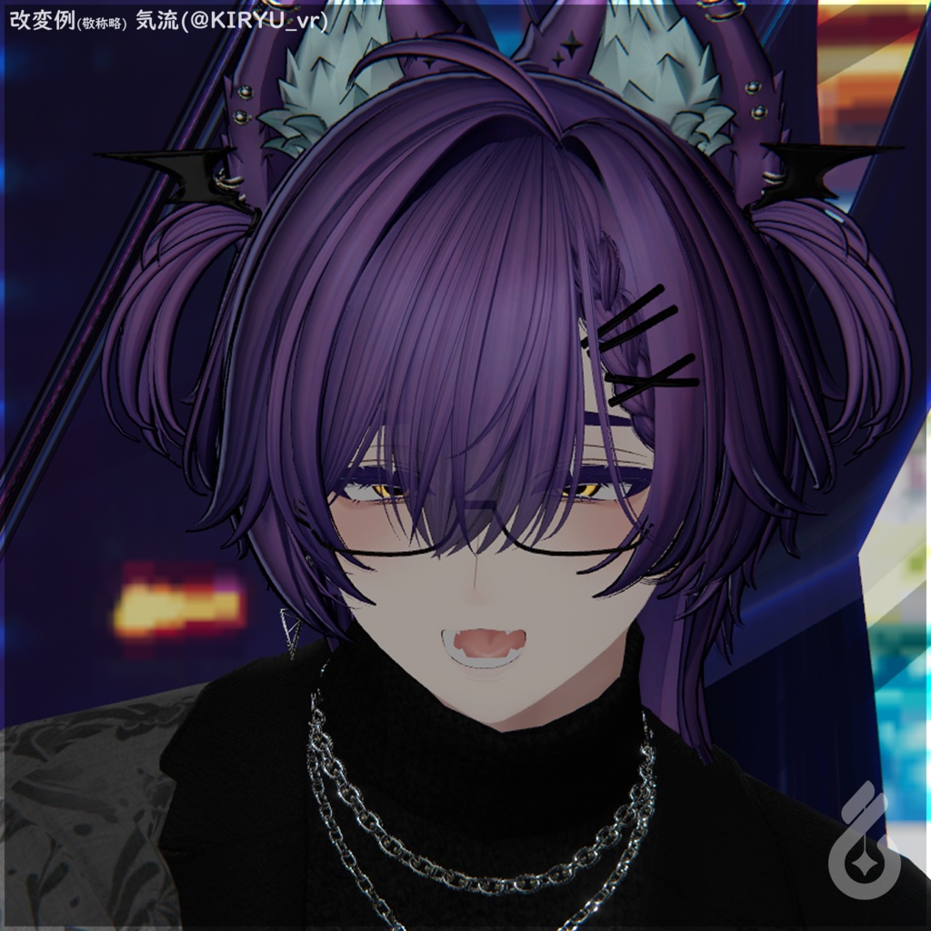 【オリジナル3Dモデル】アズエド-Azuedo-