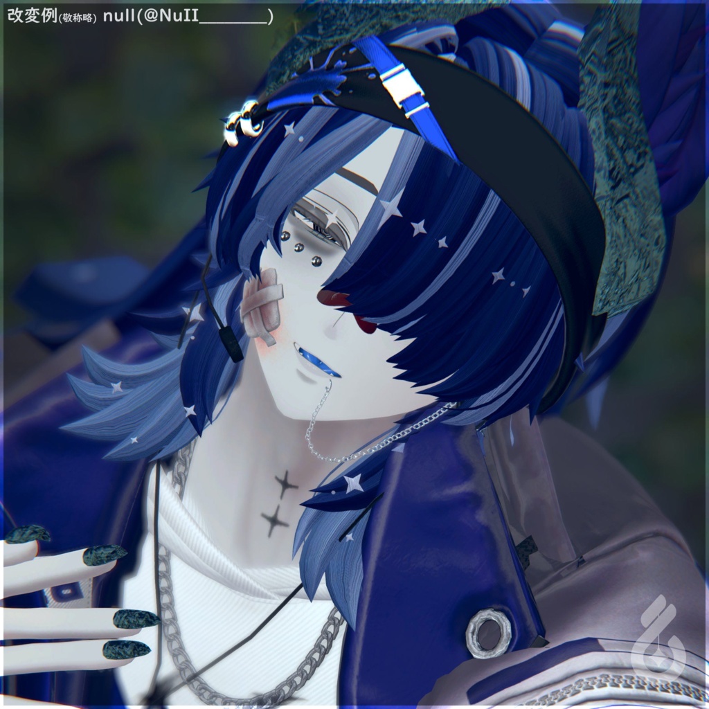 【オリジナル3Dモデル】アズエド-AZUEDO-