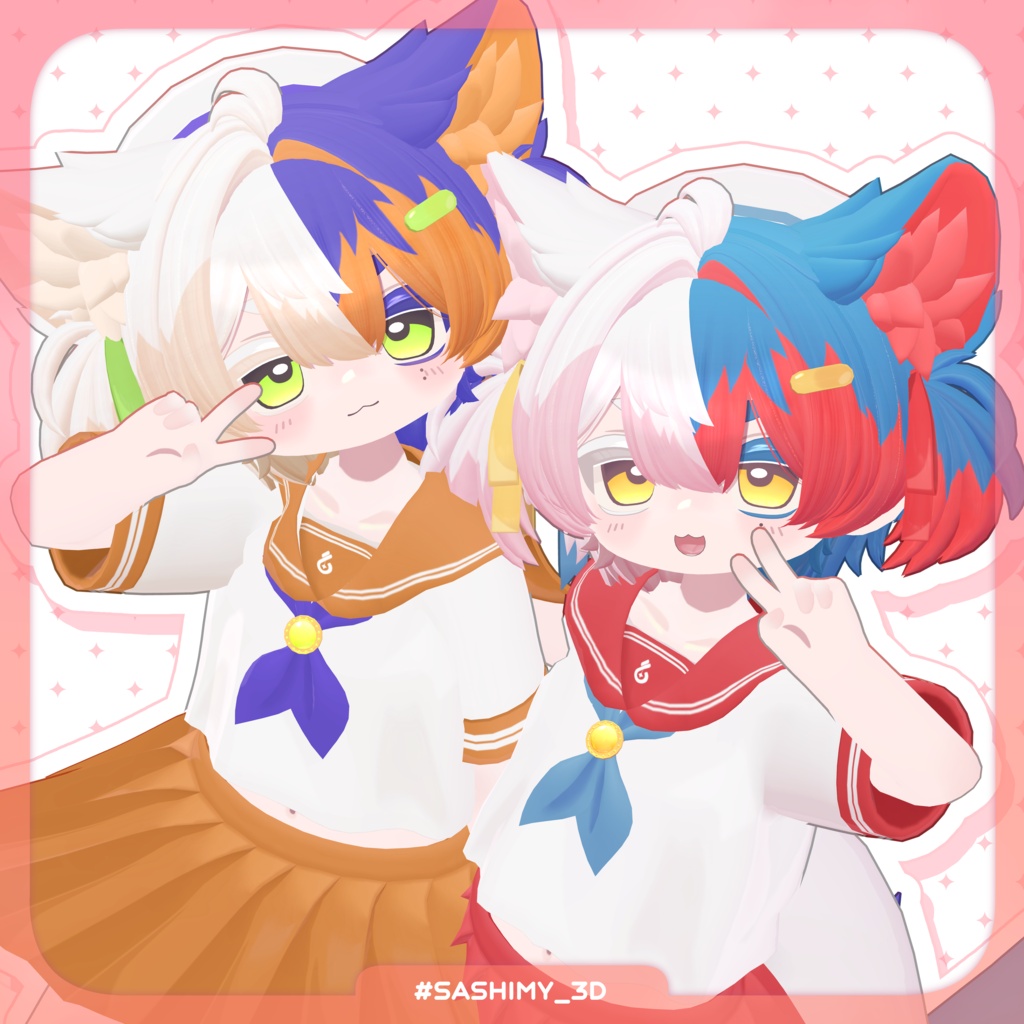 サシミ=ホーミィ -Sashimy Homyy-【オリジナル3Dモデル】