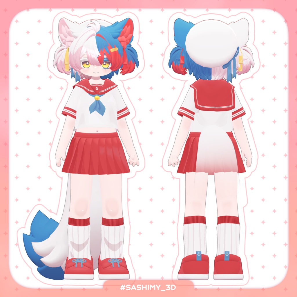 サシミ=ホーミィ -Sashimy Homyy-【オリジナル3Dモデル】